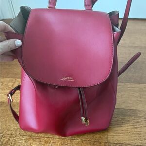 Ralph Lauren Leather backpack